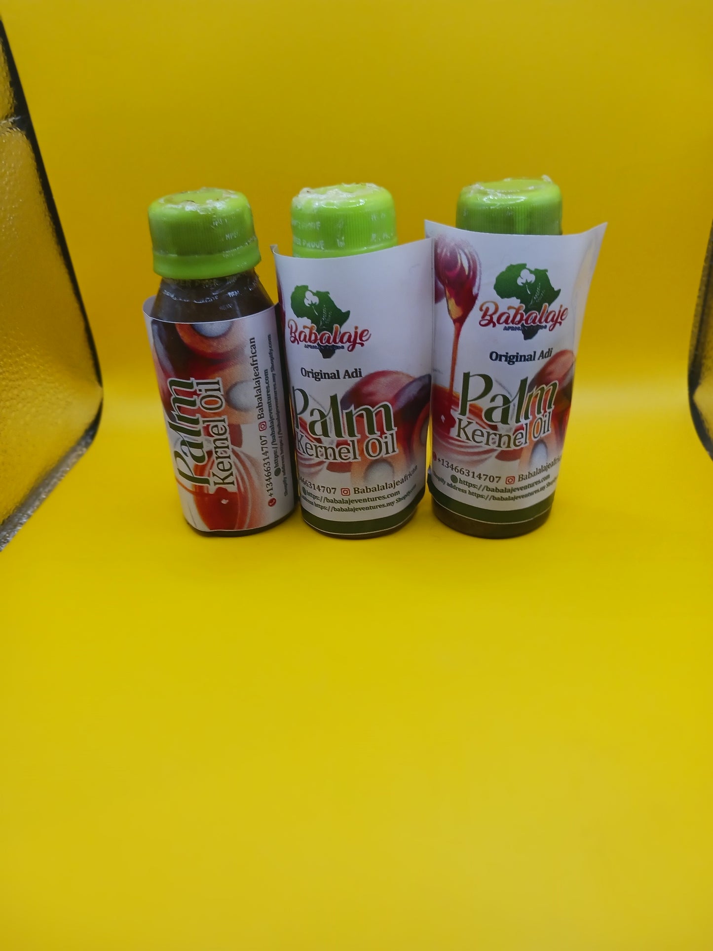 Original Palm kernel oil/Adi/3 bottles.